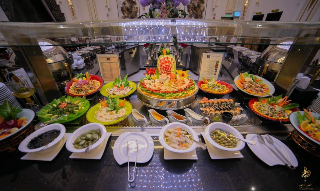 Casablanca Grand Hotel Jidá Exterior foto A buffet at a hotel